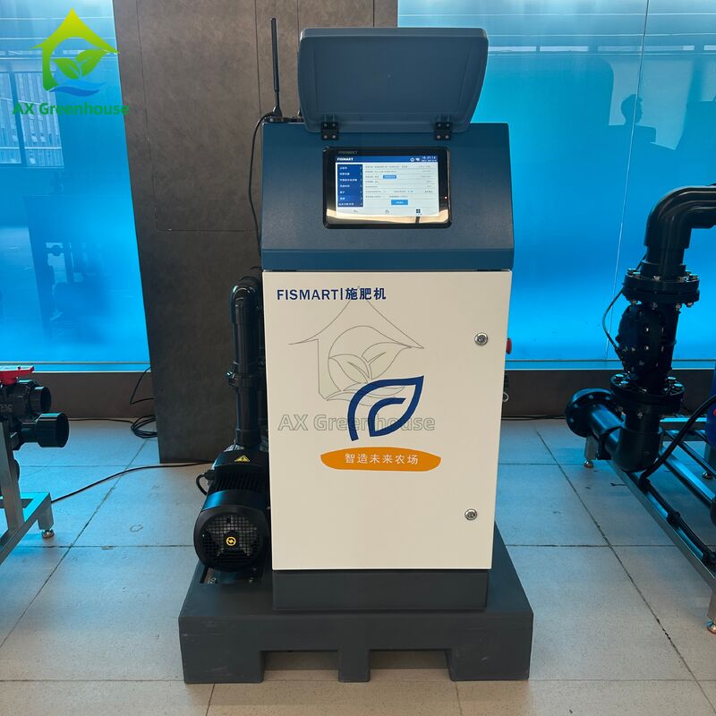 Fismart-A Yüksek hassasiyetli Otomatik Akıllı EC PH Sensörü PWM Bypass Gübre Dozajlama Sistemi Yayıcı Gübre Makinesi Tarım