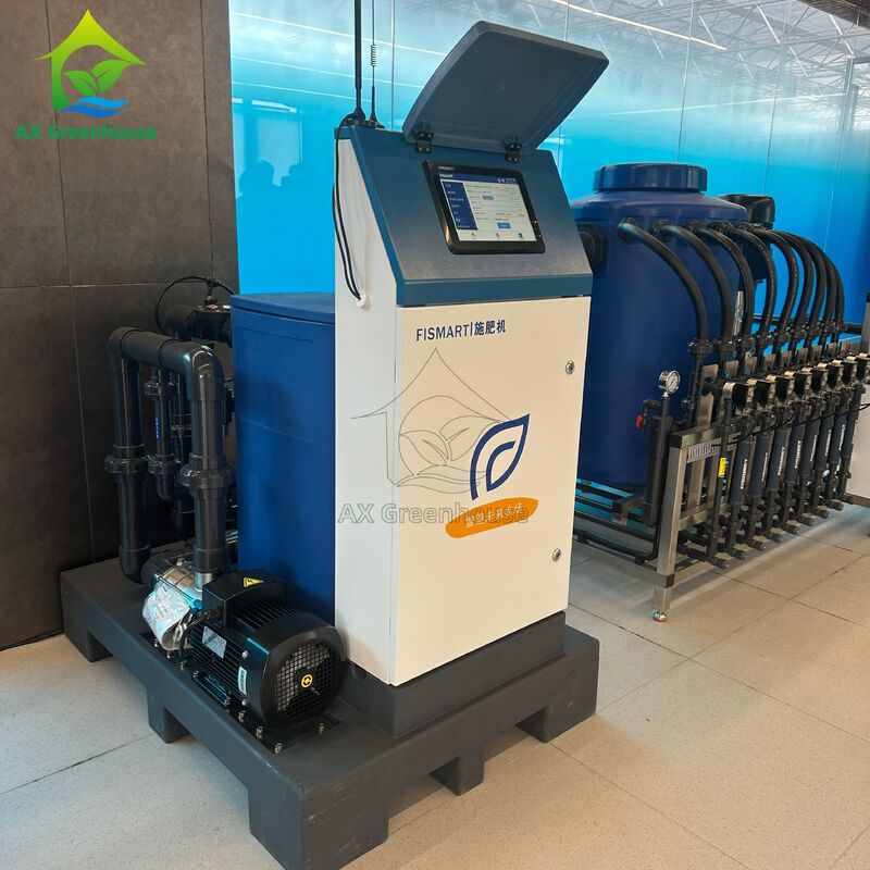 Fismart-A Yüksek hassasiyetli Otomatik Akıllı EC PH Sensörü PWM Bypass Gübre Dozajlama Sistemi Yayıcı Gübre Makinesi Tarım
